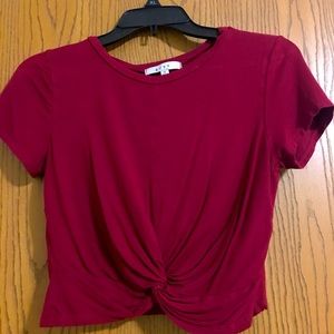Crop top tee